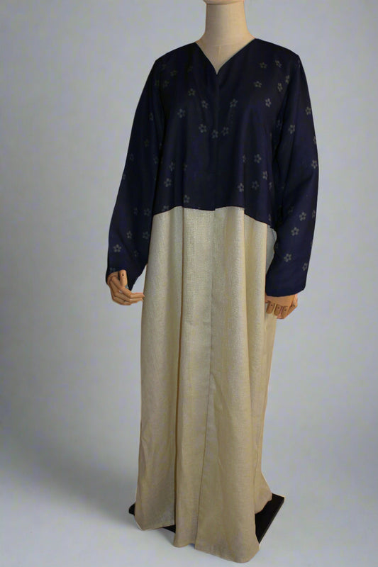 Midnight Flowers Abaya