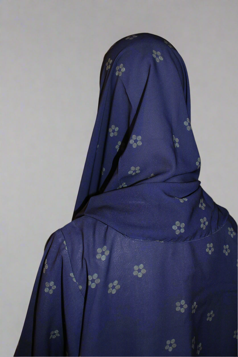 Midnight Flowers Abaya